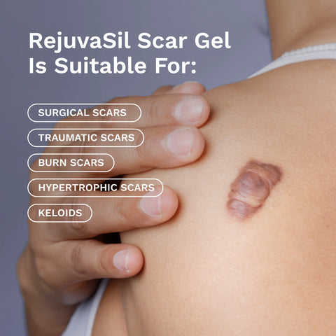RejûvaSil Gel de silicona para cicatrices 1 oz