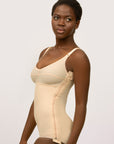 Panty-Length Compression Bodysuit with Bra & Zipper (BB01)