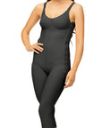 Below Knee Compression Bodysuit w/Bra & Zippers (BB05)