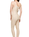 Ankle Length Compression Bodysuit w/Bra & Zippers (BB07)