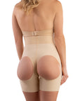 2nd Stage GluteLifting Mid-Thigh High Waist Girdle w/ Open Buttocks (BE04)