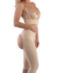 2nd Stage GluteLifting Below the Knee Bodysuit w/Open Buttocks (BE06-BK)