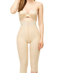 GluteLifting Below the Knee High Waist Girdle w/Zipper (BE09-BK)