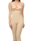 GluteLifting Below the Knee Bodysuit w/Front Closure (BE11-BK)