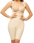 GluteLifting Mid-Thigh Bodysuit w/Front Closure & High Back (BE13)