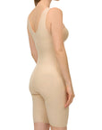 GluteLifting Mid-Thigh Bodysuit w/Front Closure & High Back (BE13)