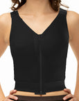 Breast Surgery Support Vest with Front Zipper No Cups(BR05-NC)