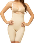 Mid-Thigh Compression Bodysuit w/Separating Zippers (BS03-SZ)