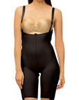 Mid-Thigh Compression Bodysuit w/Separating Zippers (BS03-SZ)