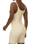 Mid-Thigh Compression Bodysuit w/Zippers (BS03)