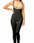 Ankle Length Compression Bodysuit w/Zippers (BS07)