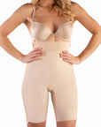 High Waist Mid-Thigh Girdle w/Separating Zippers (GR03-SZ)