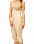 High Waist Below Knee Girdle w/Separating Zippers (GR05-SZ)