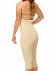 High Waist Below Knee Girdle w/Separating Zippers (GR05-SZ)