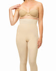 High Waist Below Knee Length Girdle w/Zippers (GR05)