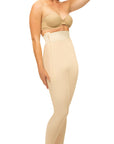 High Waist Ankle Length Girdle w/Zippers (GR07)