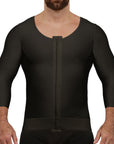 Male Compression Vest w/Medium Sleeves & Zipper (MG06-MS)