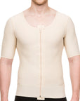 Male Compression Vest w/Short Sleeves & Zipper (MG06)