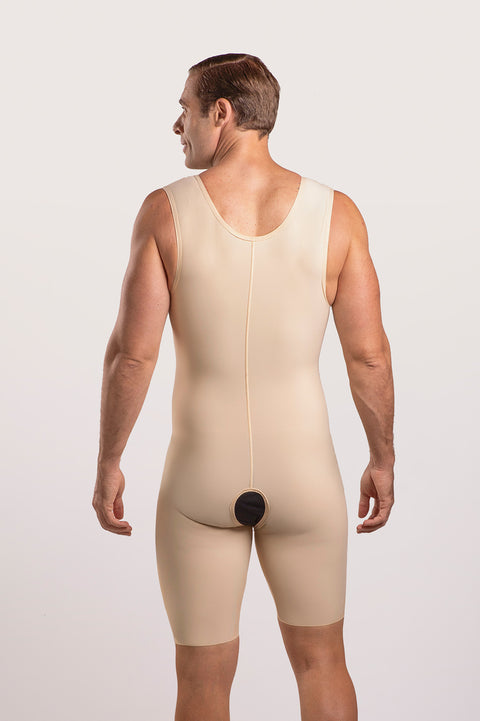 Body de compresión hasta la mitad del muslo para hombre de segunda etapa (MG08)