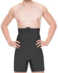 Male High Waist Mid-Thigh Compression Girdle w/Zipper (MG09)