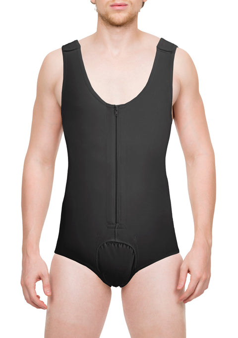 Body de compresión para hombre con cremallera (MG10)