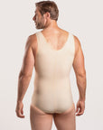 Male Compression Bodysuit Brief with Zipper (MG10)