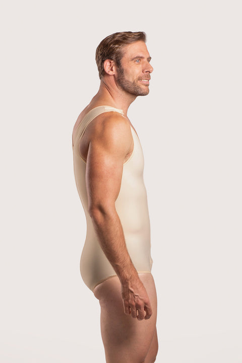 Body de compresión para hombre con cremallera (MG10)