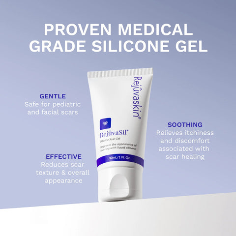 RejûvaSil Gel de silicona para cicatrices 1 oz