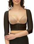 Braless Compression Vest w/Mid-Length Sleeves (SL04)