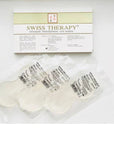 Swiss Therapy eye masks with packaging on a white background