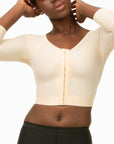Underbust Length Bra/Vest with Medium Sleeves (VS02-MS)