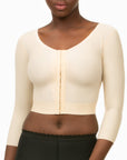 Underbust Length Bra/Vest with Medium Sleeves (VS02-MS)