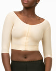 Underbust Length Bra/Vest with Short Sleeves (VS02-SS)