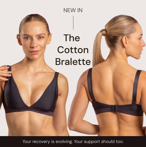 Breathable Support: The New Cotton Bralette for Post-Surgical Recovery