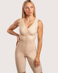 Mid-Thigh Bodysuit with Bra and Front Closure (BB09-NS)