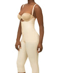 GluteLifting Below the Knee Bodysuit w/Front Closure (BE11-BK)