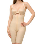 GluteLifting Mid-Thigh Bodysuit w/Front Closure (BE11)