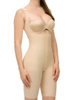 GluteLifting Mid-Thigh Bodysuit w/Front Closure & High Back (BE13)