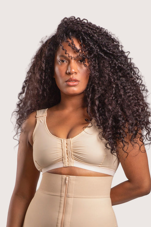 Sujetador de soporte para cirugía de mama con banda elástica de 1" (BR01)