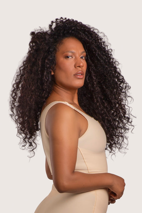 Chaleco de soporte para cirugía de mama sin copa con cremallera frontal (BR05-NC)