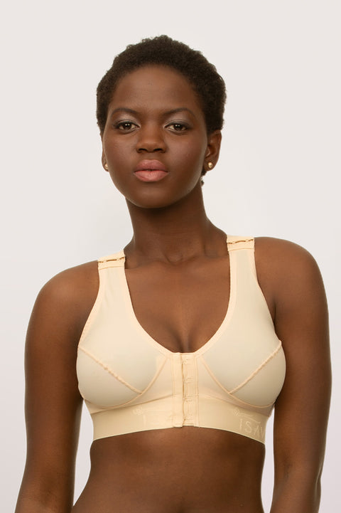 Sujetador deportivo con espalda en T para cirugía de mama (BR06)