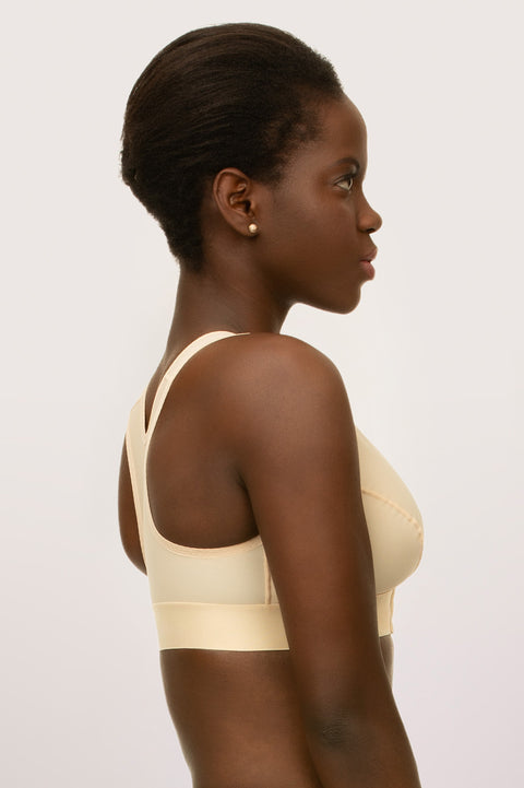 Sujetador deportivo con espalda en T para cirugía de mama (BR06)