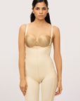Mid-Thigh Compression Bodysuit w/Separating Zippers (BS03-SZ)