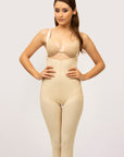 Below the Knee Compression Bodysuit w/Zippers (BS05)