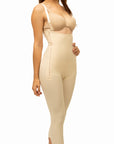 Below the Knee Compression Bodysuit w/Zippers (BS05)