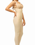 Ankle Length Compression Bodysuit w/Zippers (BS07)