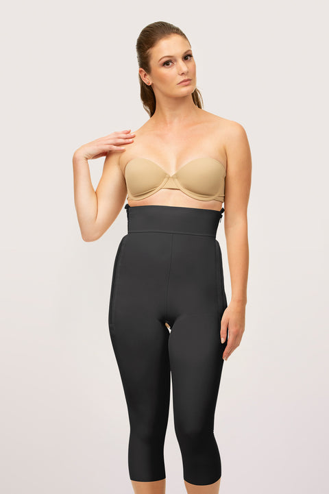 Faja de cintura alta hasta la rodilla con cremalleras (GR05)