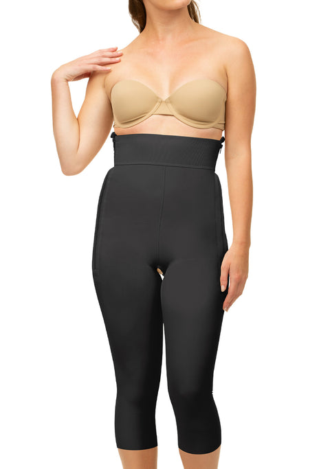 Faja de cintura alta hasta la rodilla con cremalleras (GR05)