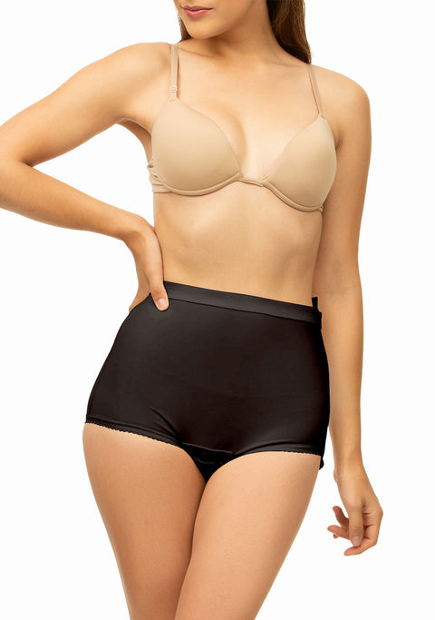 Faja de compresión tipo panty de cintura baja (GR09)