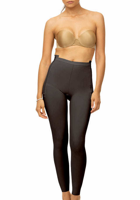 Faja de cintura baja hasta el tobillo con cremalleras (GR15)